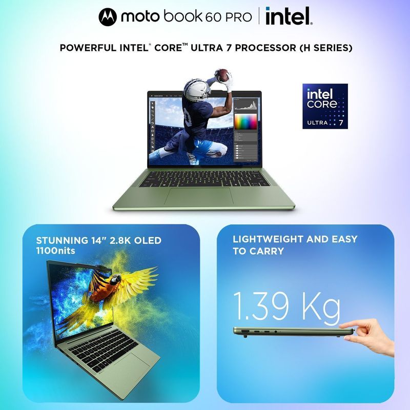 MOTOROLA Motobook 60 Pro 14IAH10 Laptop - Image 3