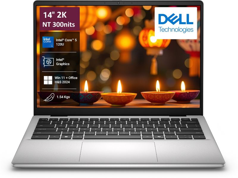 DELL Microsoft Office 2024 (i5 14th Gen) Intel Core 5 - (16 GB/512 GB SSD/Windows 11 Home) DC14250 Thin and Light Laptop (14 inch, Platinum Silver, 1.54 Kg, With MS Office) deal from flipkart DELL Microsoft Office 2024 (i5 14th Gen) Intel Core 5 - (16 GB/512 GB SSD/Windows 11 Home) DC14250 Thin and Light Laptop (14 inch, Platinum Silver, 1.54 Kg, With MS Office) deal from flipkart