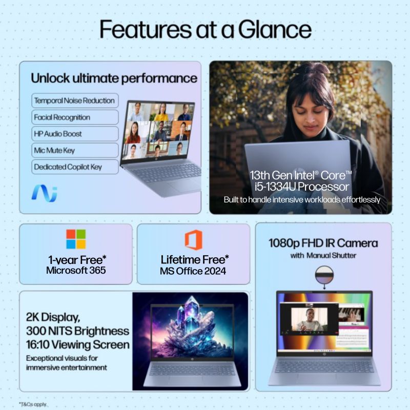 HP OmniBook 5 Intel Core i5 13th Gen 1334U - Image 3