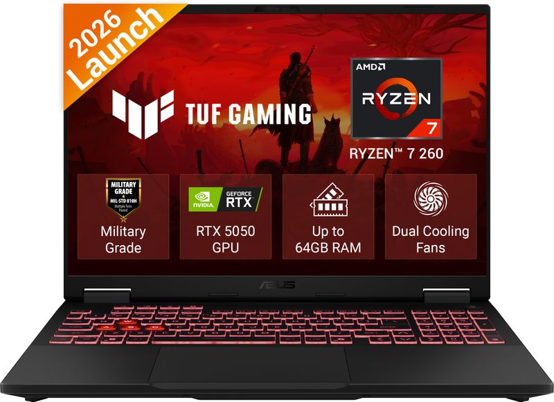 ASUS TUF Gaming A16 (2026) AMD Ryzen 7 260 16GB 512GB - Image 2