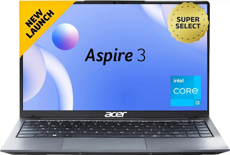acer aspire 3 intel core i3 12th gen 1215u 8 gb 512 gb ssd windows 11 home a324 51 thin light laptop