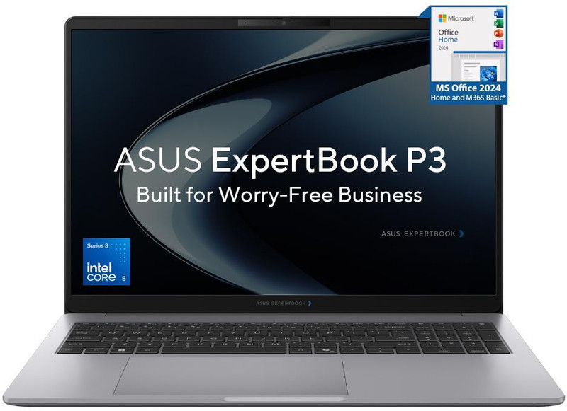 ASUS ExpertBook P3 AI PC IR Cam with 1 Yr ADP Intel Core 5 320 - (16 GB/512 GB SSD/Windows 11 Home) P3606CMABP-MB0081WS Thin and Light Laptop (16 inch