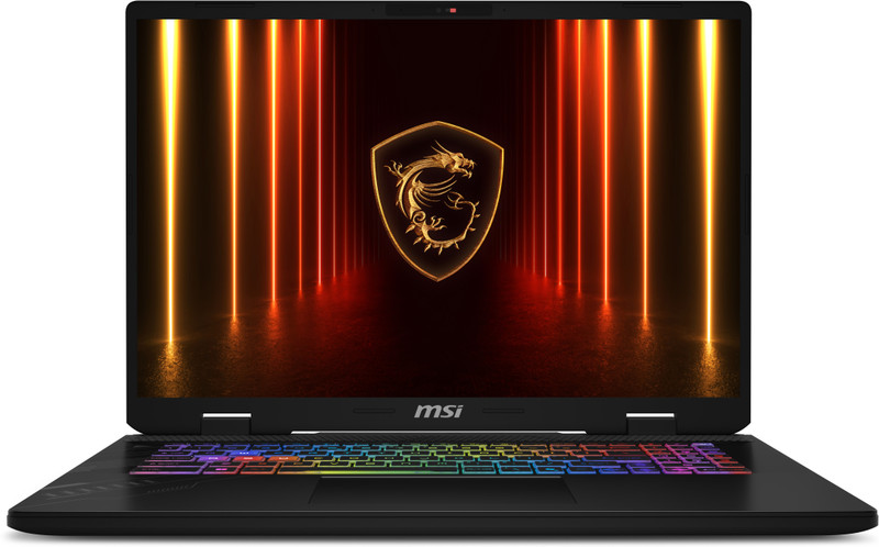 MSI Crosshair A17 HX D8W AMD Ryzen 9 16 Core 8940HX - (16 GB/1 TB SSD/Windows 11 Home/8 GB Graphics/NVIDIA GeForce RTX 5070/240 Hz) Crosshair A17 HX D8WGKG-028IN Gaming Laptop
