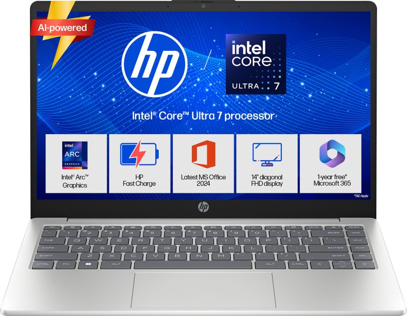 HP 14 AI PC Intel Core Ultra 7 155H 14-ep1152TU - Image 2