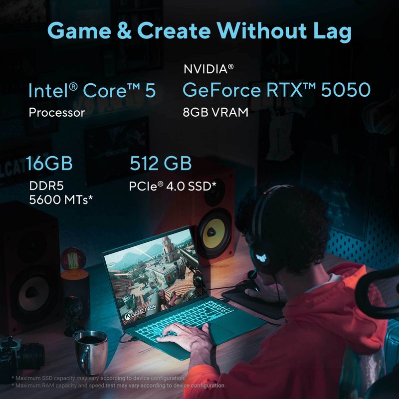 ASUS V16 Gaming Laptop Intel Core i5 210H - Image 5
