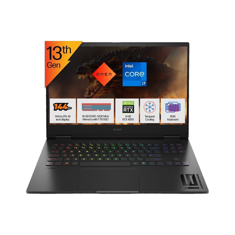 price history - HP Omen Intel Core i7 13th Gen 13620H - (16 GB/1 TB SSD/Windows 1...more