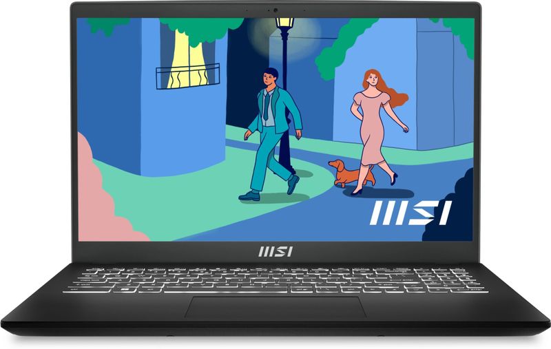 MSI Modern 15 Intel Core i3 12th Gen 1215U Laptop - Image 2