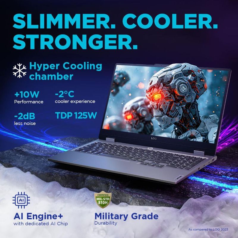 Lenovo LOQ Intel Core i5 13th Gen 13450HX 16GB 512GB SSD - Image 4