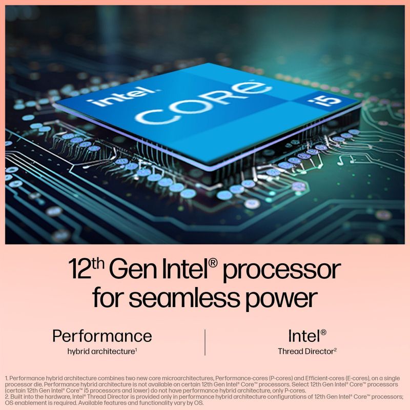 HP Laptop Intel Core i5 12th Gen 1235U 8GB 512GB SSD - Image 3