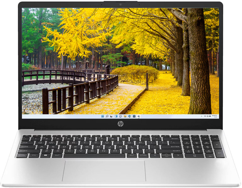 HP 15 (2025) AMD Ryzen 5 Quad Core 7520U - (8 GB/512 GB SSD/Windows 11 Home) 15 G10 Thin and Light Laptop (15.6 Inch, Silver, 1.5 kg, With MS Office)