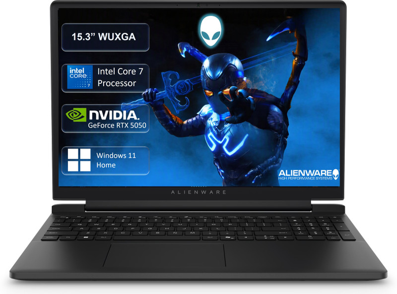 DELL Alienware 15 Intel Core 7 14th Gen 240H - (16 GB/512 GB SSD/Windows 11 Home/8 GB Graphics/NVIDIA GeForce RTX 5050/165 Hz) CAN15260CTO05MINO Gamin
