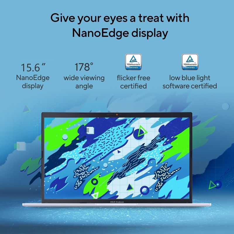 ASUS Vivobook 15 Intel Core i5 12th Gen 1235U 16GB 512GB Silver - Image 3