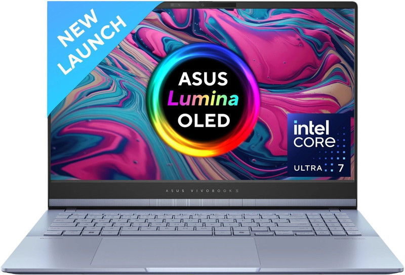 ASUS Vivobook S 15 OLED Powered, Intel EVO H Series, AI PC Intel Core Ultra 7 155H - (16 GB/1 TB SSD/Windows 11 Home) S5506MA-MA751WS Thin and Light L