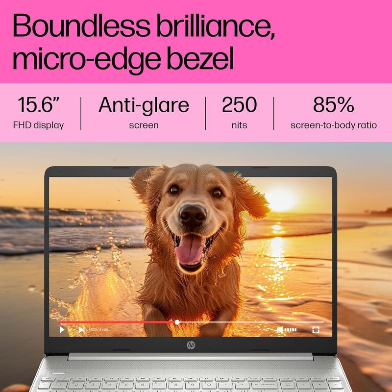 HP 15 (2024) AMD Ryzen 3 7320U 8GB/512GB SSD - Image 3
