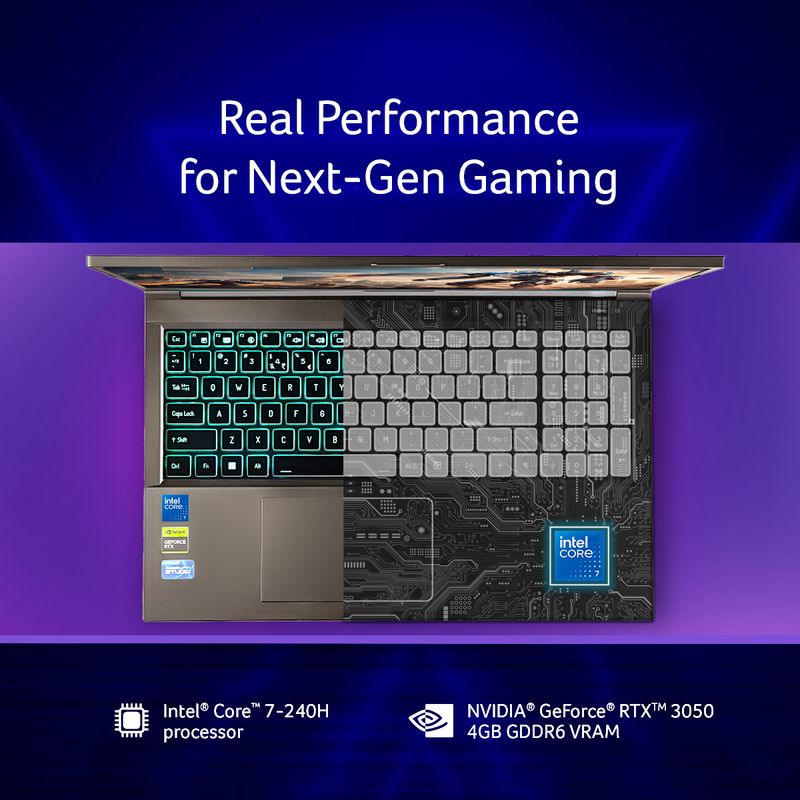 Acer Aspire 7 Intel Core 7 240H - (16 GB/512 GB SSD/Windows 11 Home) - Image 3