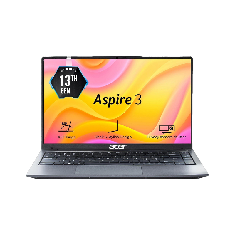 Acer Aspire 3 Intel Core i3 13th Gen 1305U - (8 GB/512 GB SSD/Windows 11 Home) A324-53 Thin and Light Laptop 14 Inch, Steel Gray, 1.45 Kg