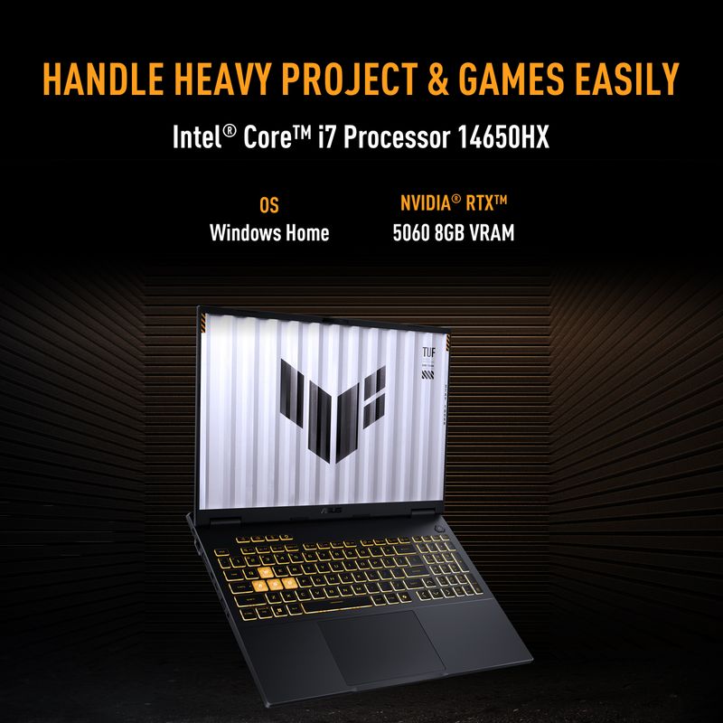 ASUS TUF Gaming F16 2026 Intel Core i7 14650HX - Image 6