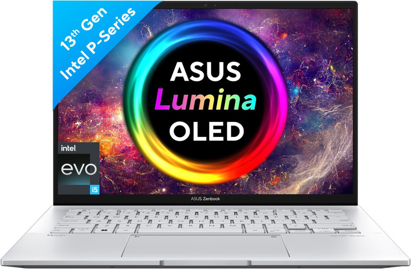 Asus Zenbook 14 Oled Intel Evo P-series Intel Core I5 13th Gen 1340p - 16 Gb/512 Gb Ssd/Windows 11 Home Ux3402va-km542ws Thin And Light Laptop