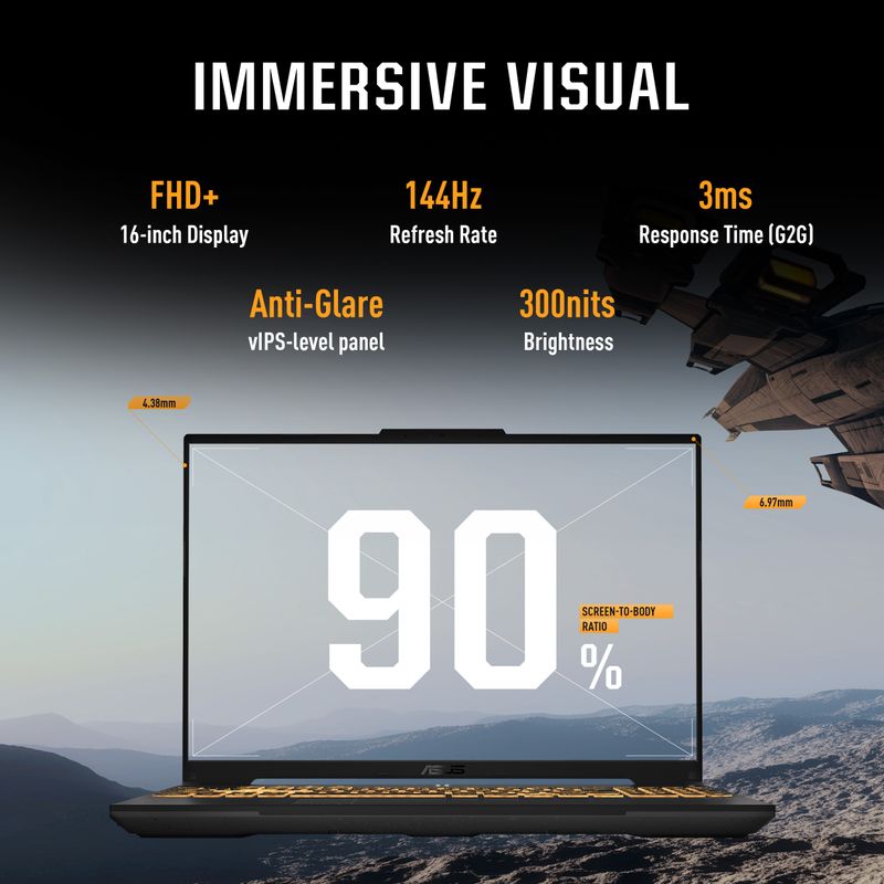 ASUS TUF Gaming F16 (2026) i5 14th Gen - Image 4