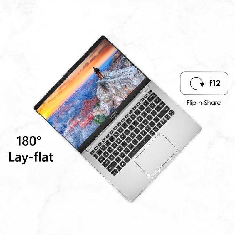 MSI Modern 14 AMD Ryzen 5 7430U Laptop - Image 4