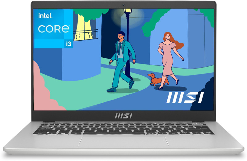 msi modern 14 intel core i3 12th gen 1215u 8 gb 512 gb ssd windows 11 home c12m 445in c12mo 1022in thin light laptop
