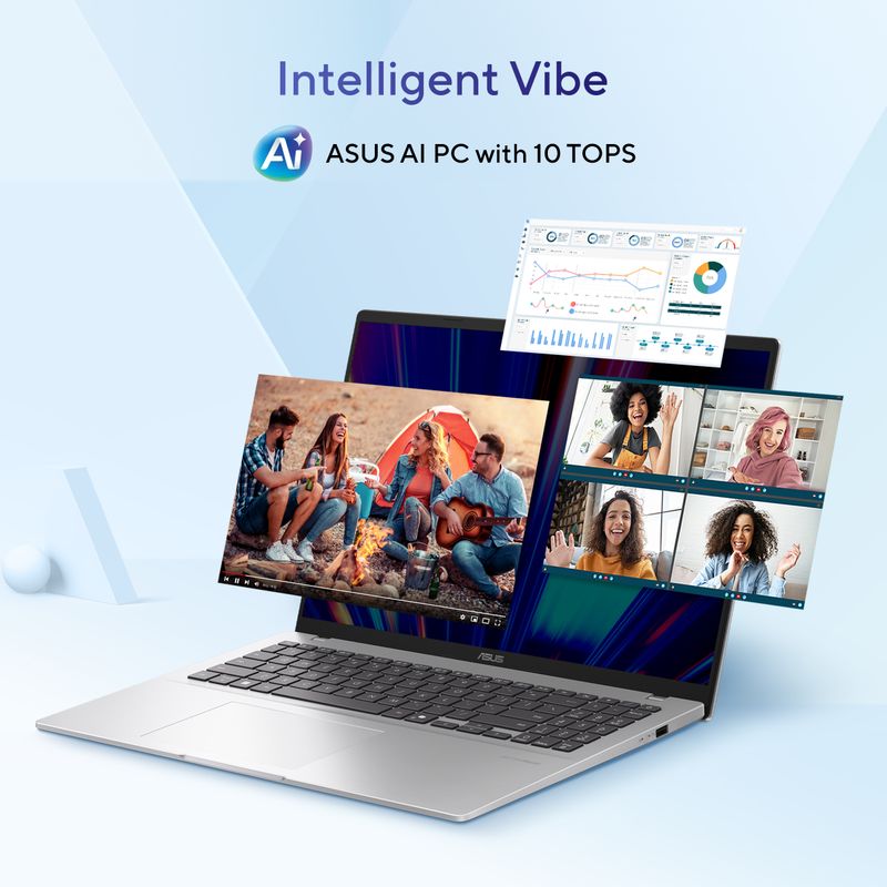 ASUS Vivobook 16 (2026) AMD Ryzen 7 7840HS - 8GB/512GB SSD - Image 3