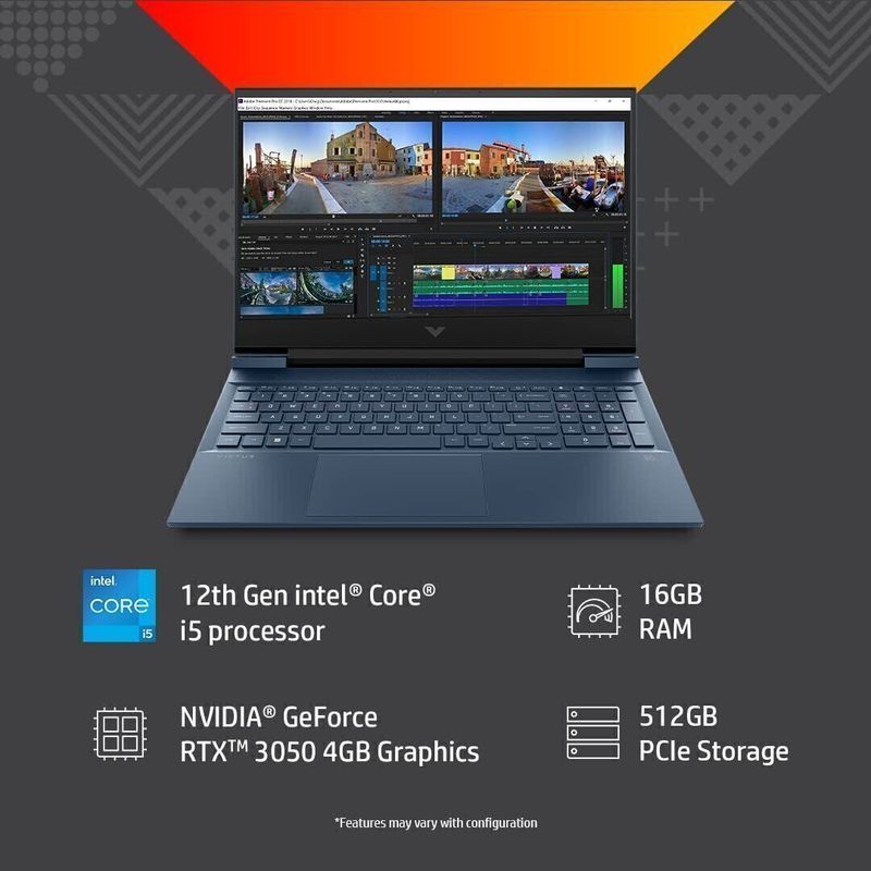 HP Victus 15 i5 12th Gen 12450H 16GB 512GB SSD - Image 3