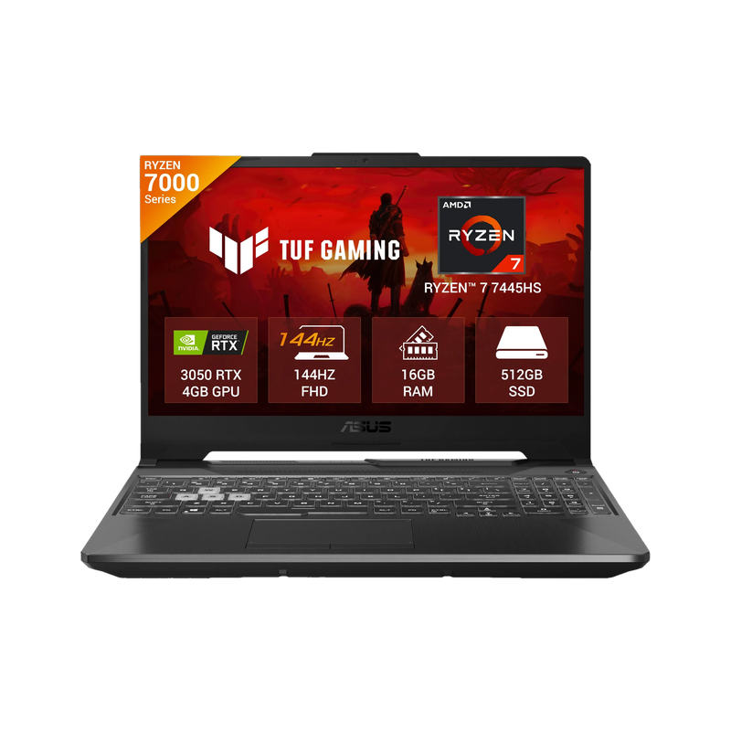 ASUS TUF Gaming A15 (2025) AMD Ryzen 7 7445HS - (16 GB/512 GB SSD...more deal from flipkart