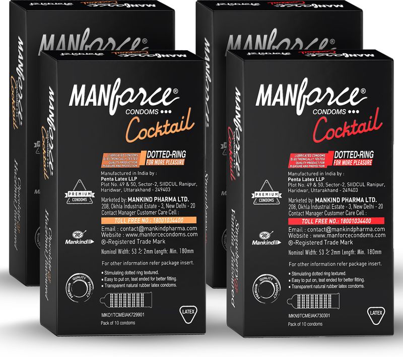 MANFORCE Cocktail Combo Pack (Hazelnut, Chocolate, Strawberry) - Image 6
