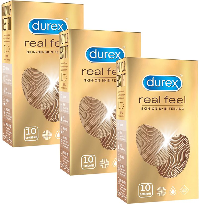 Durex Real Feel Ultra Thin Non Latex Condoms - Image 2
