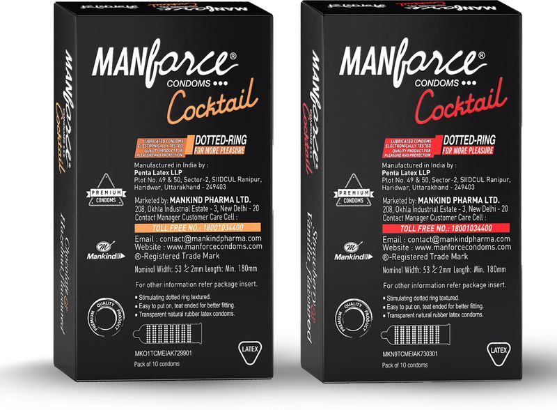 MANFORCE Cocktail Combo Pack (Hazelnut, Chocolate, Strawberry, - Image 6