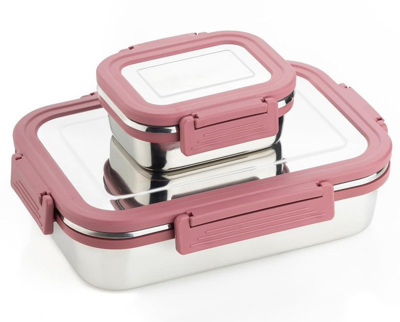 3D METRO SUPER STORE Stainless Steel Utility Container  - 1000 ml