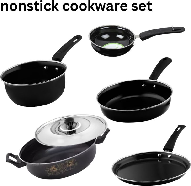 Kashvi 11-Piece Kitchen Cookware Set - Image 4