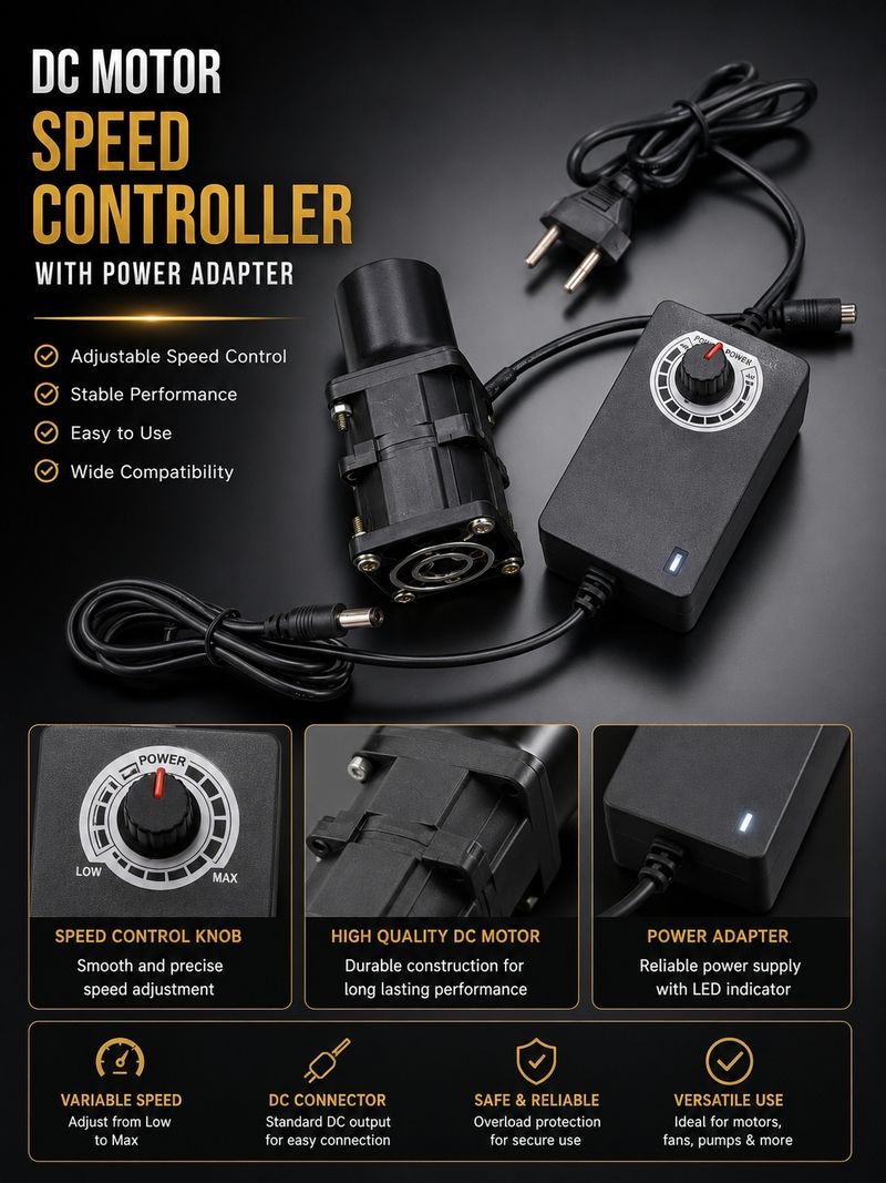 ADA2Z 12V 3.6A 3Amp 40x40x56mm Controller - Image 3