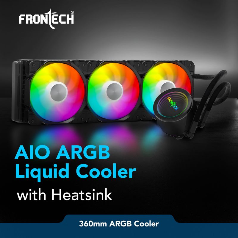Frontech 360mm AIO Liquid Cooler ARGB - Image 3
