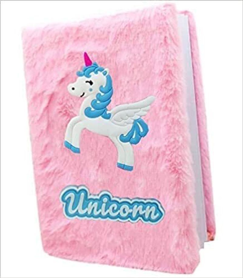Eclet (Combo of A6 Mini Fur Diary + 1 Soft Fur pen ) Buy This Bea...more - Image 3