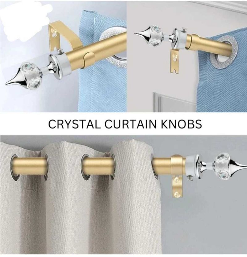Taimur shah hardware Silver Curtain Knobs - Image 4