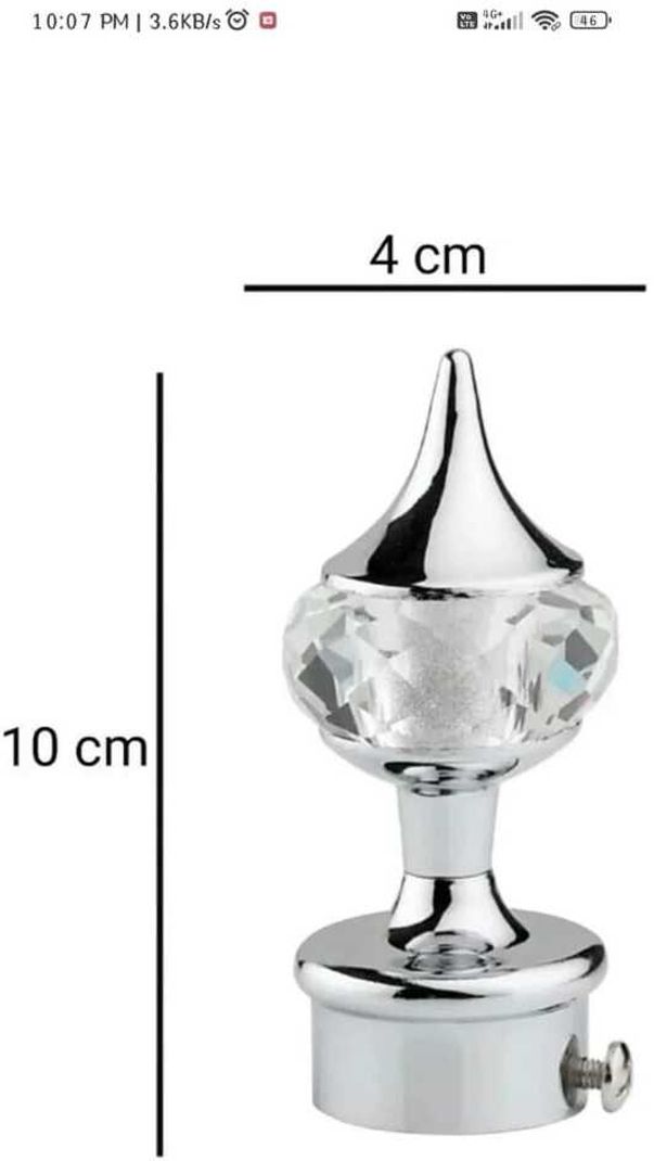 Taimur shah hardware Silver Curtain Knobs - Image 5