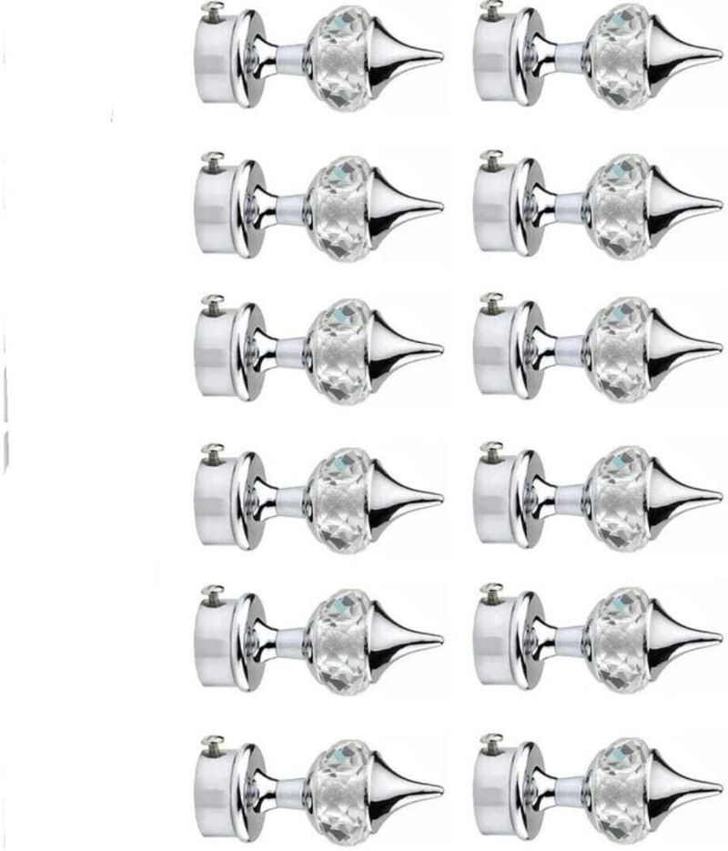 Taimur shah hardware Silver Curtain Knobs - Image 2