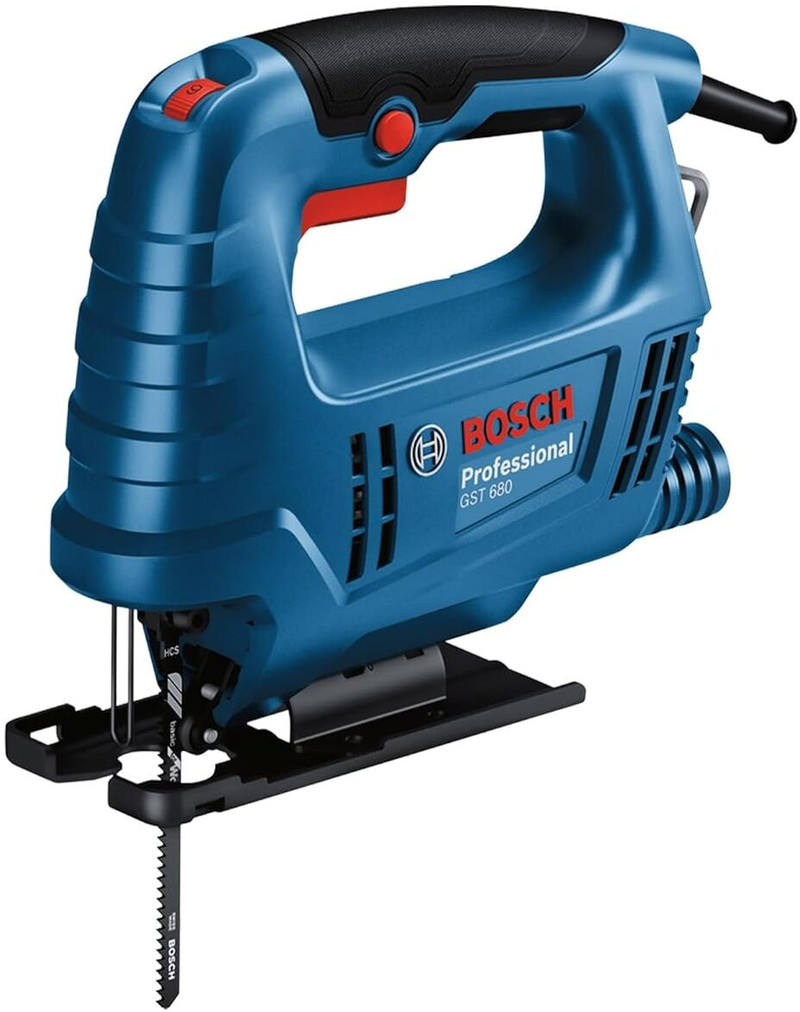 Bosch Professional Gst 680 Corded Electric Jigsaw Plastic, Metal, Acrylic, Pvc And Wood Cutter