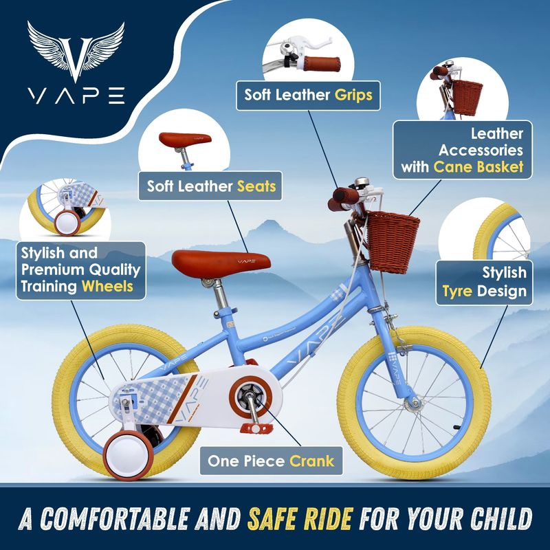 Goal Kids Cycle 14T with Training Wheels - Image 5