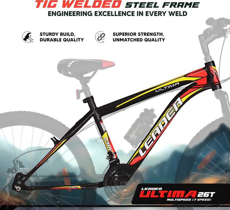 LEADER Ultima 7 Speed Hybrid Cycle 26 Inch - Image 6