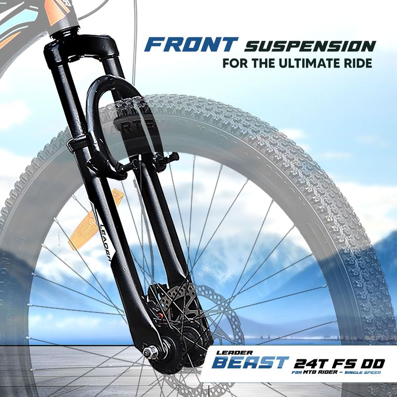 LEADER Beast 24T 24 Inch Mountain Cycle - Image 6