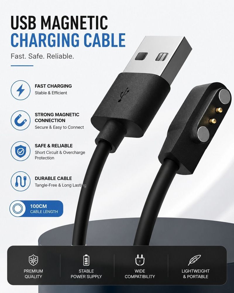 JPGC Magnetic Charging Cable 2A 0.5m - Image 5