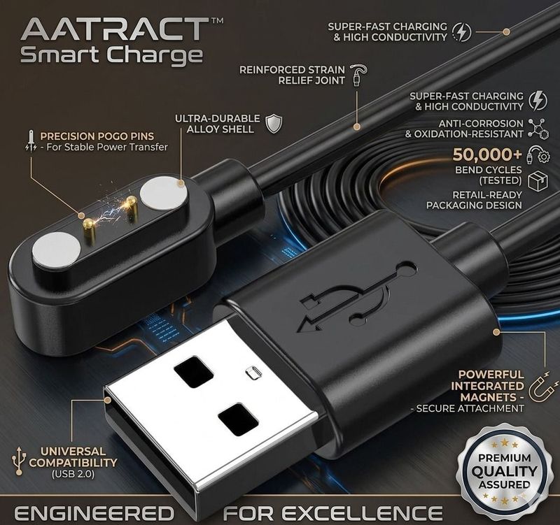JPGC Magnetic Charging Cable 2A 0.5m - Image 6
