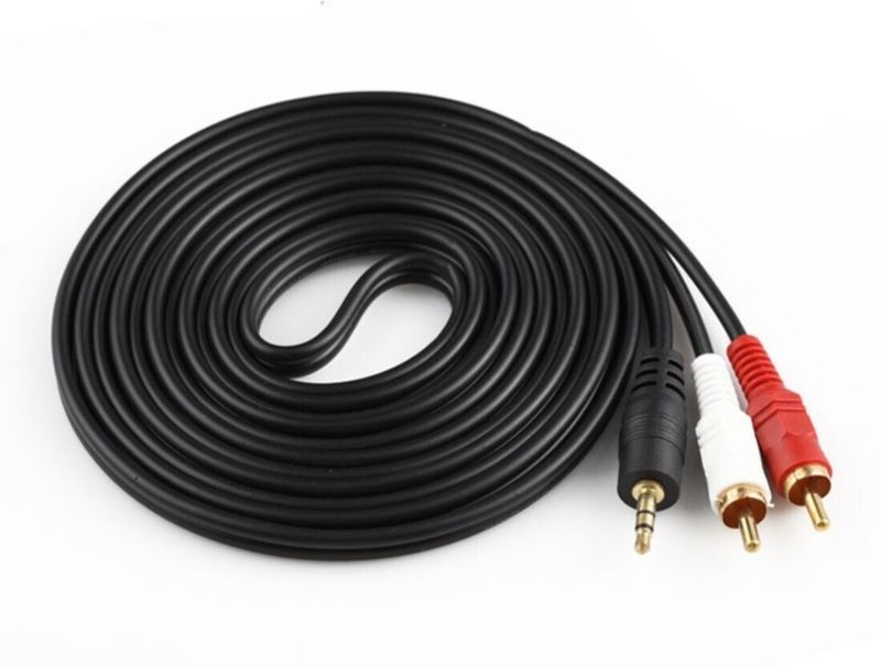 DigiMart 1.25m RCA 2.1 Stereo 3.5mm Cable - Image 3
