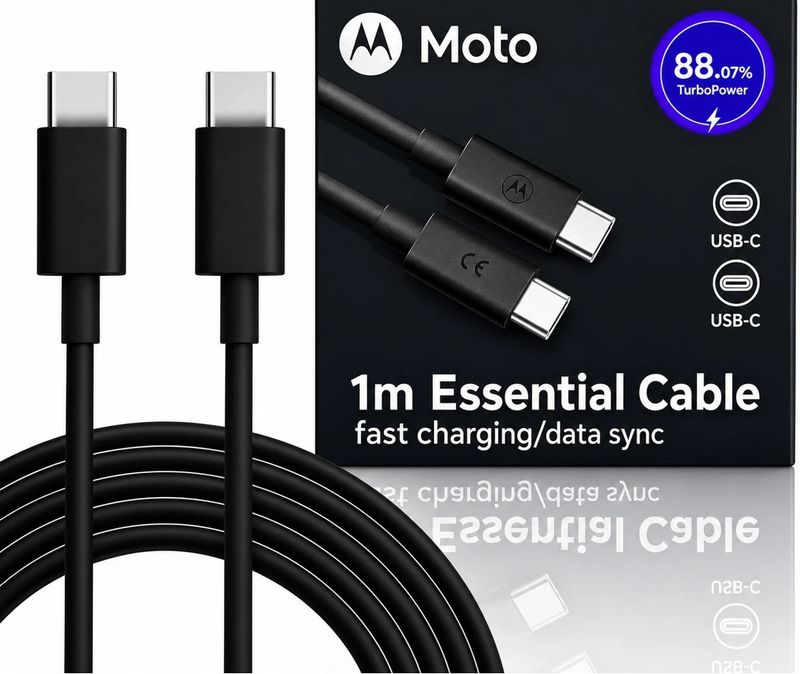 Moto 68W Turbo Power USB-C Charger - Image 2