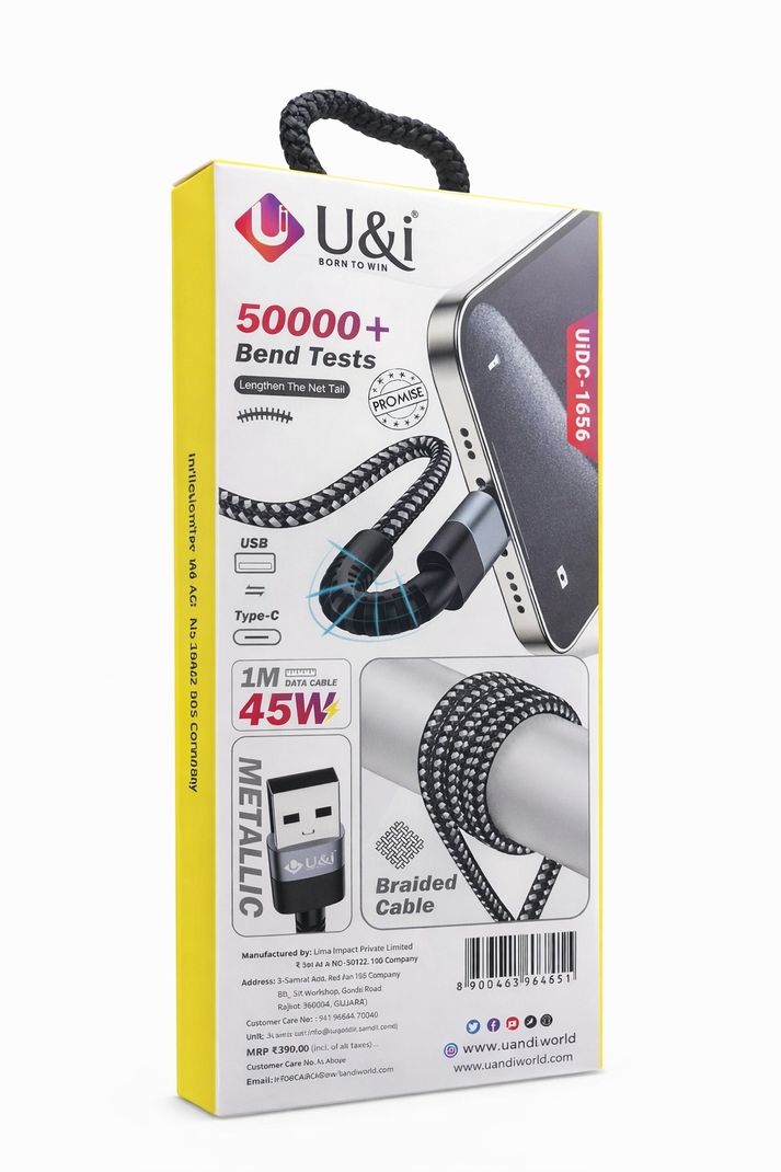 UandI USB Type C Cable 1m - Image 5