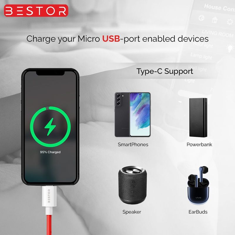 Bestor USB Type C Cable 3A 1m 20W - Image 6