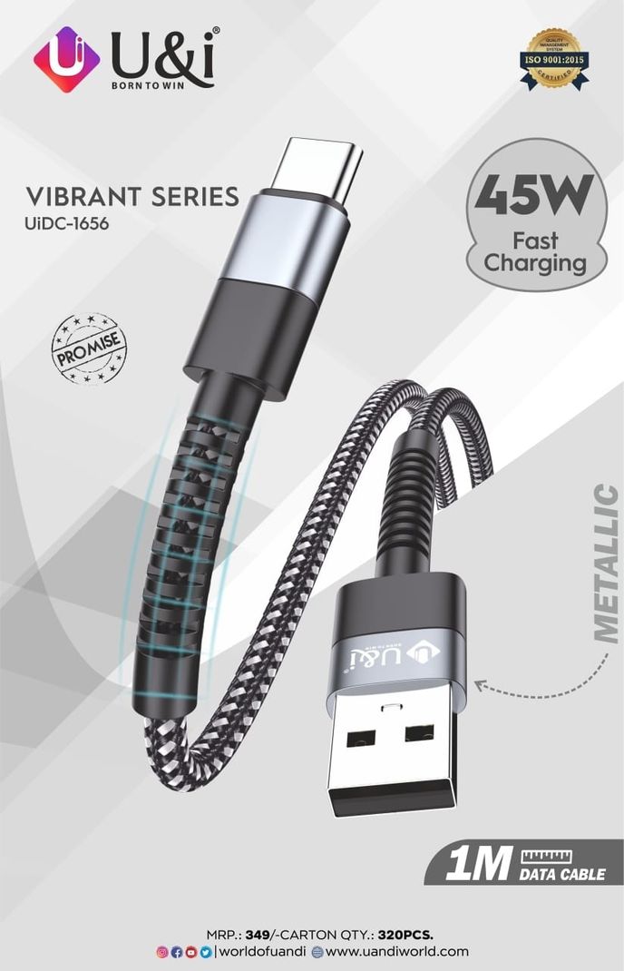 UandI USB Type C Cable 1m - Image 2